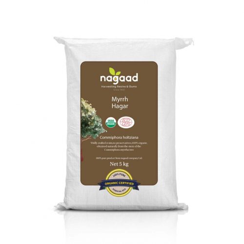 Organic Commiphora Sweet Myrrh Hagar - 5 Kg